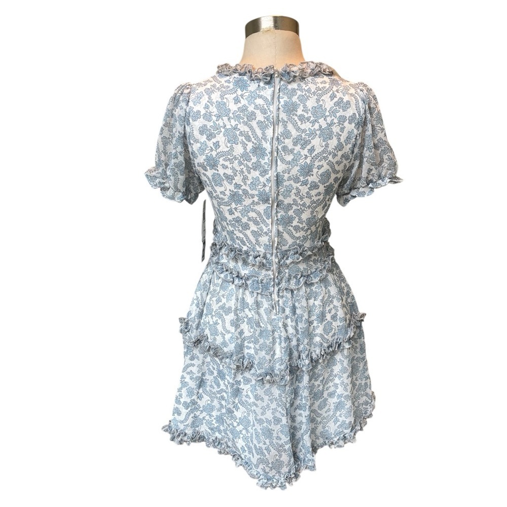Trick floral ruffle dress - Picture 4 of 6